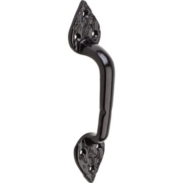 National Hardware 8 In. Heavy-Duty Black Spear Pull