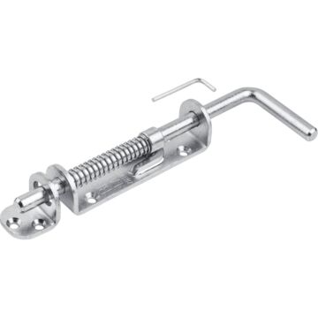 National Hardware Zinc Spring Loaded Heavy Duty Sliding Bolt