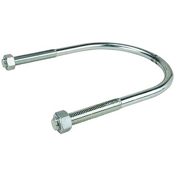 Chicago Hardware 5/8 in 6-3/4 in Thread Length U-Bolt