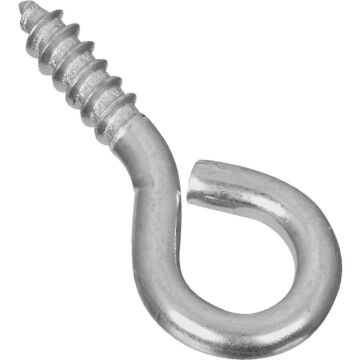 National Hardware #110 Zinc Medium Screw Eye (8 Ct.)