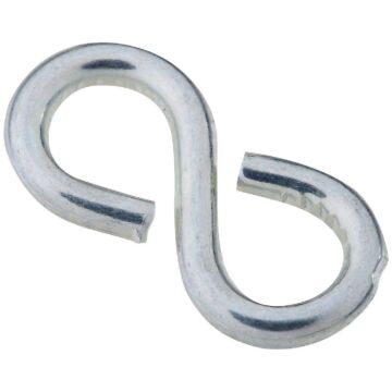 National Hardware Closed S-Hook (Zinc - 8 pk) 7/8 in.