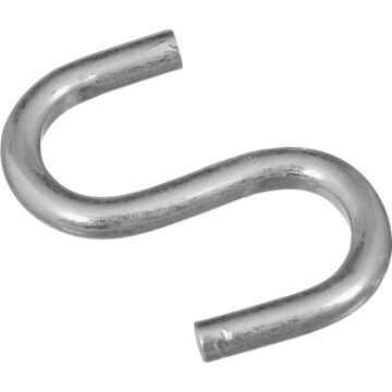 National Hardware 1 In. Zinc Heavy Open S Hook (6 Ct.)