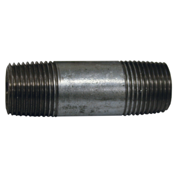 Jones Stephens 1/4" x 12" Pipe Nipple Galvanized