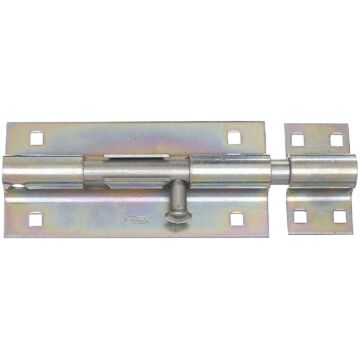 National Hardware 8 In. Zinc Extra Heavy-Duty Door Barrel Bolt
