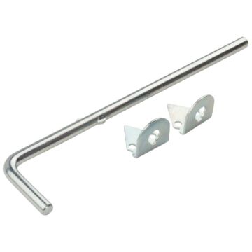 National Hardware 12 In. L. x 1/2 In. Dia. Zinc Plated Steel Cane Bolt