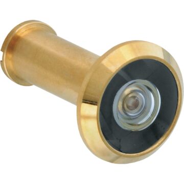National Hardware National Solid Brass 200 Degree Angle Door Viewer