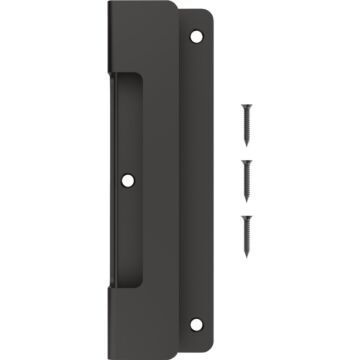National Hardware 10 In. Black Ultra Modern Gate Pull