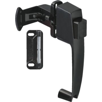 National Hardware Black Push Button Latch
