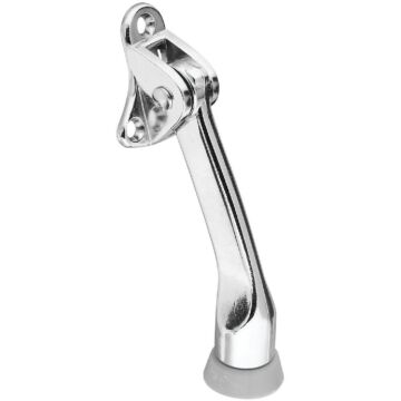 National Hardware 4 In. Chrome Kickdown Door Holder