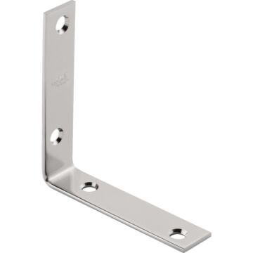 National Hardware SS Corner Brace - 4 in. x 7/8 in.