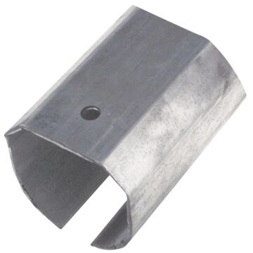 National Hardware 8 Ft. Galvanized Round Rail Barn Door Rail