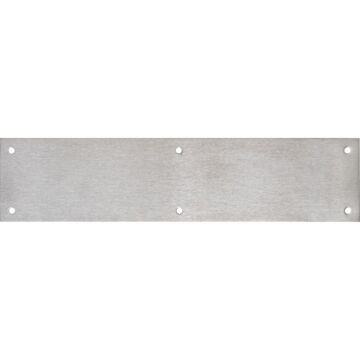 National Hardware Tell 3.5 In. x 15 In. Aluminum Push Plate