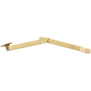 National Hardware Steel Brass Right Handed Table Leg Support