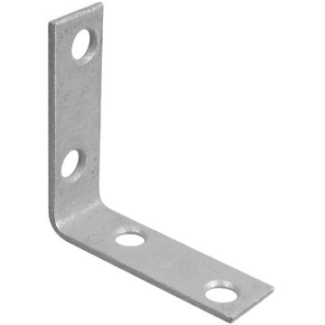 National Hardware 2 In. x 5/8 In. Galvanized Steel Corner Brace (4-Count)