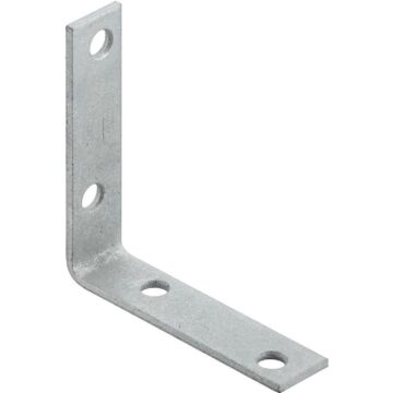 National Hardware 3 In. x 3/4 In. Galvanized Steel Corner Brace (4-Count)