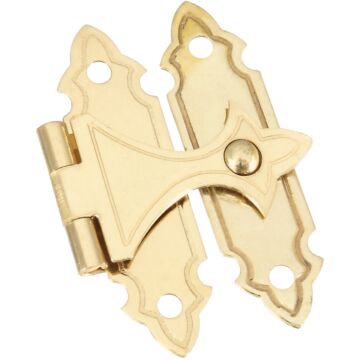 National Catalog V1840 Brass Decorative Catch (2-Count)