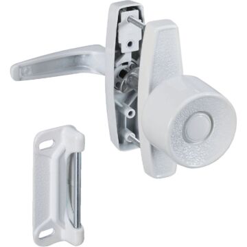 National Hardware White Knob Latch