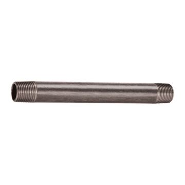 2-1/2 in Malleable Iron Black Pipe Nipple