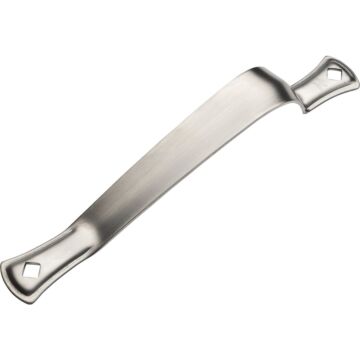 National Hardware National 9 In. Satin Nickel Contemporary Gate Pull