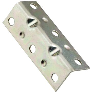 National Hardware 2-1/2 In. x 3/4 In. Zinc Corner Brace (4-Count)