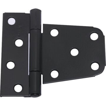 National Hardware 3-1/2 In. Black Extra Heavy Gate Hinge