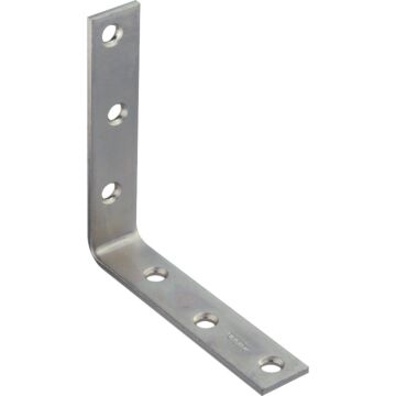 National Hardware 5 In. x 1 In. Zinc Corner Brace