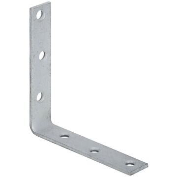 National Hardware 5 In. x 1 In. Galvanized Corner Brace