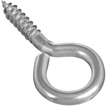 National Hardware Screw Eye (Stainless Steel) .162, #8x 1-5/8
