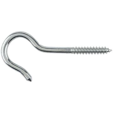 National Hardware Ceiling Hook (Zinc) .244, #3x 4