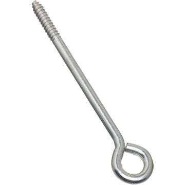 National Hardware Lag Screw Eye (Zinc) 3/8x 8