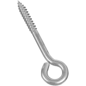 National Hardware Lag Screw Eye (Stainless Steel) 1/4x 3-3/4