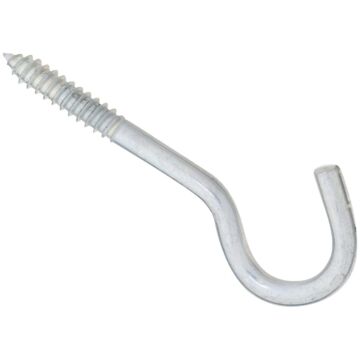 National Hardware Screw Hook (Zinc) 5/16x 4-1/2