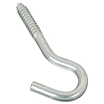 National Hardware Screw Hook (Zinc) 3/8x 4-7/8