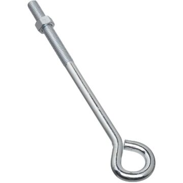 National 1/2 In. x 10 In. Zinc Eye Bolt with Hex Nut