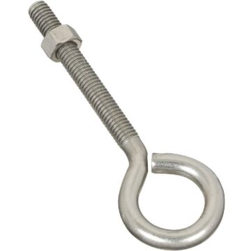 National Hardware 3/8" x 5" Eye Bolt, Stainless Steel