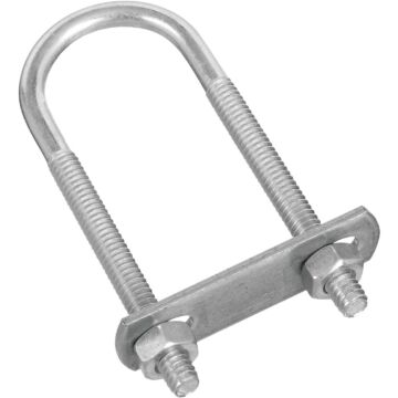 National Hardware U-Bolt (Zinc) 1/4 x 1-1/8 x 3-1/2 in.