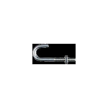 National Hardware 3/16" x 1-7/8" Hook J-Bolt, Zinc