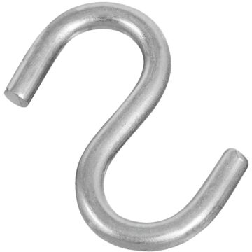 National Hardware Open S-Hook (Stainless Steel) 3 in.