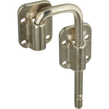 National Hardware Door 1-1/2 In. Nickel Slide Bolt
