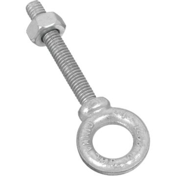 3/8" x 4" Eye Bolt, Galvanized 