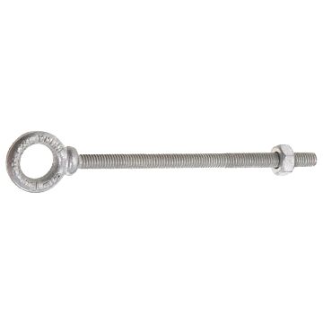 3/8" x 7-1/2" Eye Bolt, Galvanized 