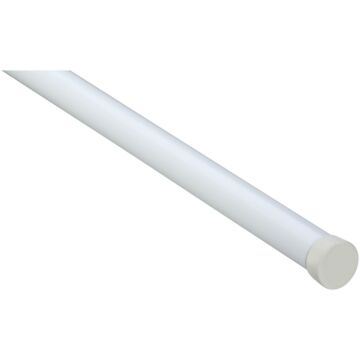 National Hardware Closet Rod 1-1/4 in Dia 8 ft White