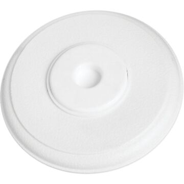 National 336 5 In. White Softstop Cover-Up Wall Door Stop