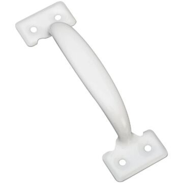 National Hardware 5-3/4 In. White Utility Door Pull