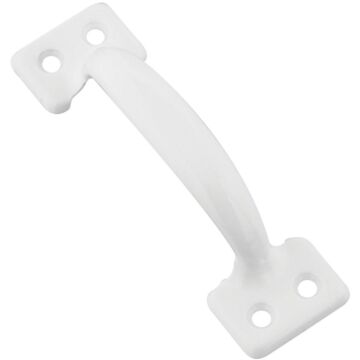 National Hardware 4 In. White Window Sash Lift