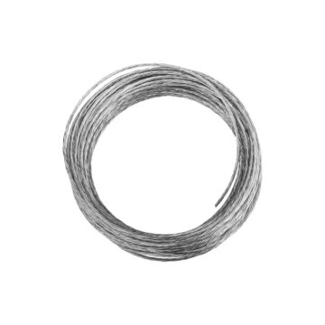 National Hardware Braided Wire #2 x 25' Light Galvanized