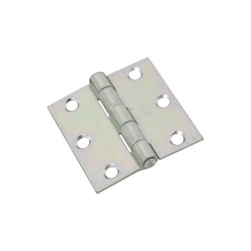 National Hardware Utility Hinge 2-1/2 in Tight Pin Zinc 2pk