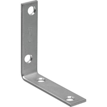 National Hardware 2-1/2 In. x 5/8 In. Zinc Corner Brace