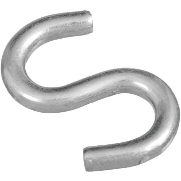 National Hardware Open S-Hook (Zinc) 2 in.