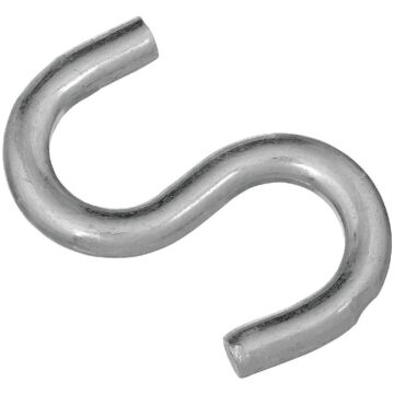 National Hardware Open S-Hook (Zinc) 2-1/2 in.